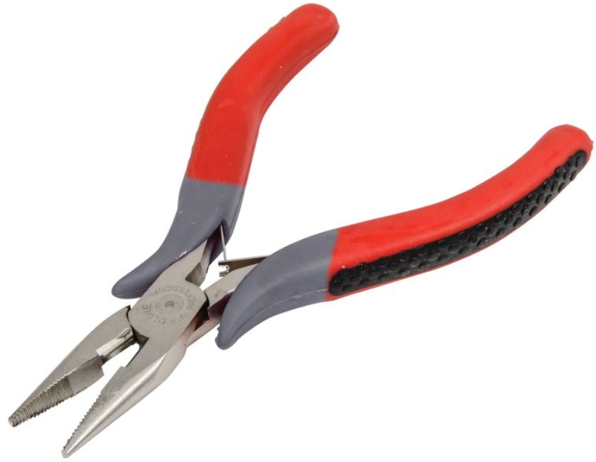 PROLINE Gumírozott Nyelű Egyenes Csőrű Műszerész-fogó - 120mm (28783) termék fő termékképe