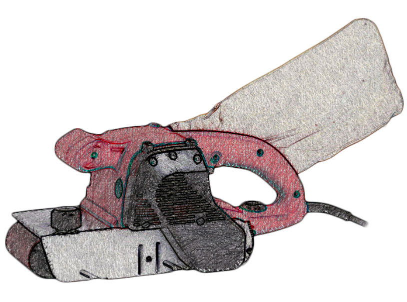 MAKITA 9910 hálózati szalagcsiszoló kölcsönzés termék fő termékképe