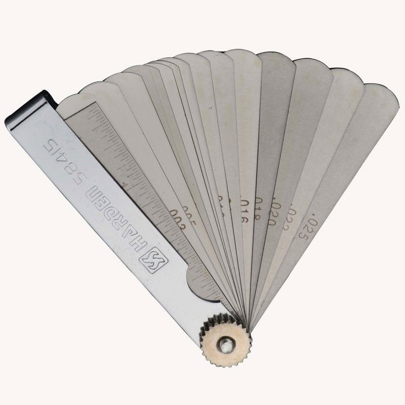 HARDEN Hézagmérő 15lap 0,05-1,0mm /100mm Harden  580415 termék fő termékképe