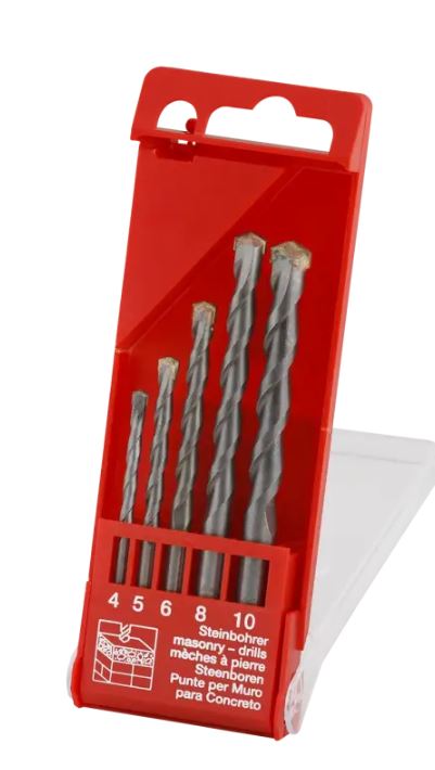 HERMAN Vídia fúrószár készlet HERMAN QDC-50 5 db fúrószár a készletben 4,5,6,8,10mm termék fő termékképe