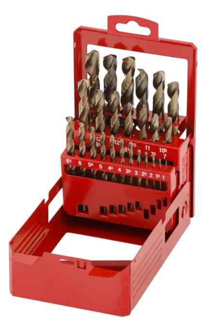 HERMAN Fúrószár készlet fémre HERMAN QDM-42 HSS-E Co 5% 25 db fúrószár a készletben termék fő termékképe