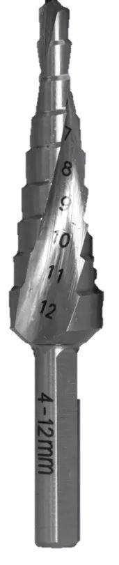 HERMAN Lépcsős fúró HERMAN DM-60 HSS Vékonyfalú anyagok fúrására termék fő termékképe