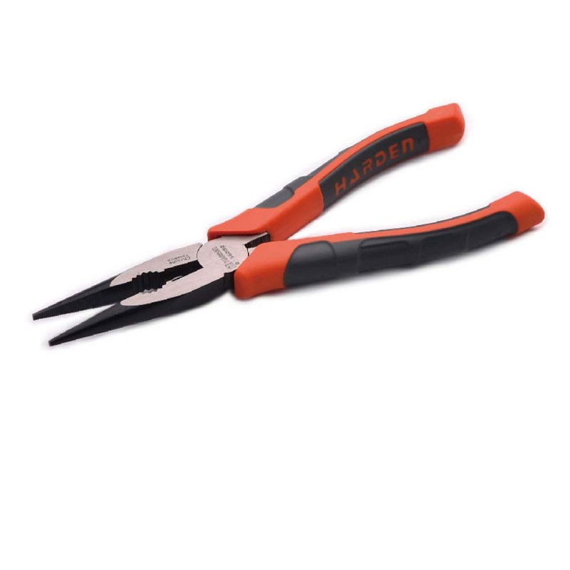 HARDEN Hosszúcsőrű fogó 163 mm 2K matt fekete csisz. fej Harden termék fő termékképe