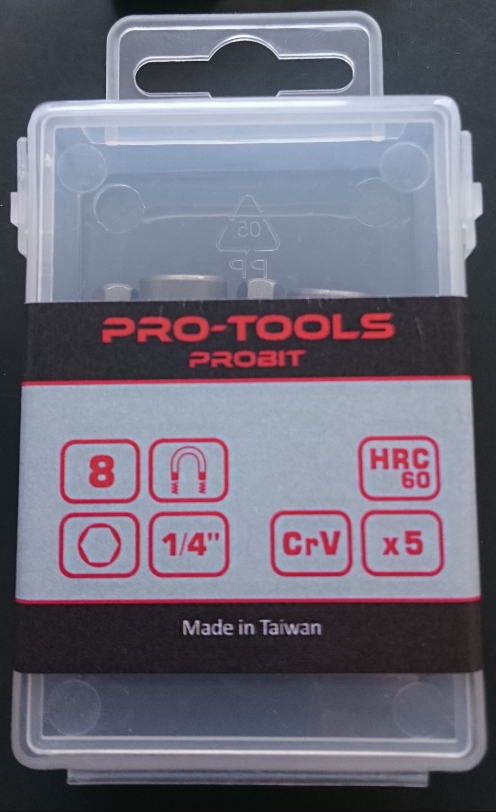 PRO-TOOLS Anyabehajtó bit|1/4"|8mm| termék fő termékképe