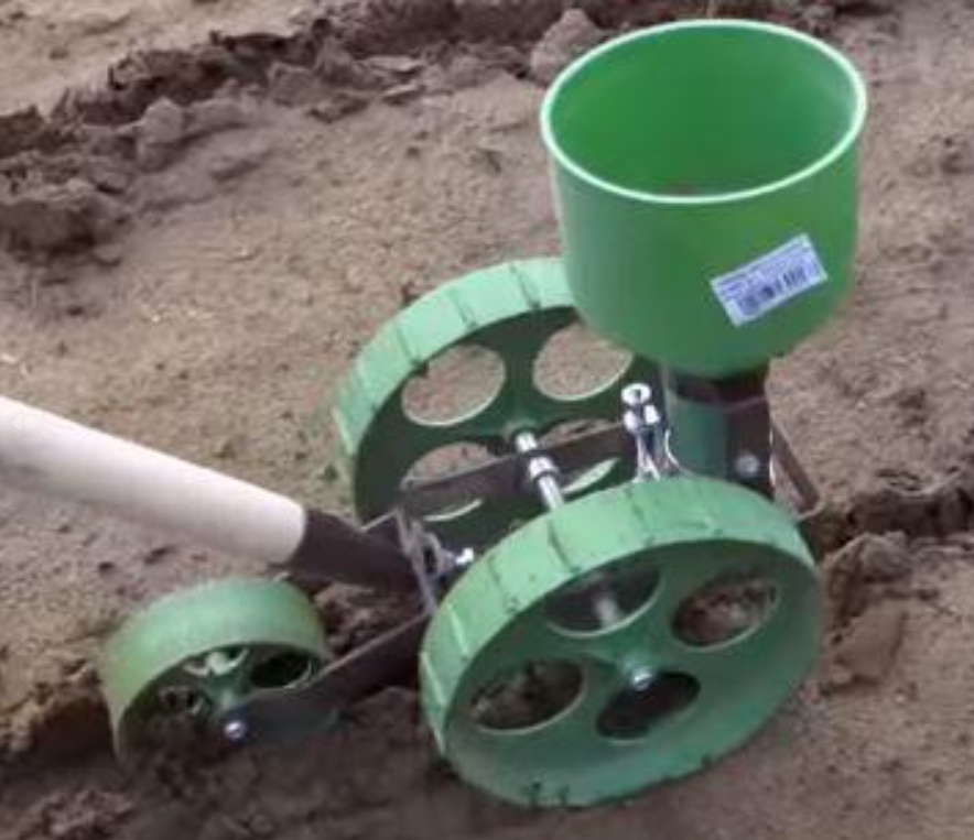 R1 mini farmer rezgőnyelves vetőgép (szimpla kerekes, nyél nélkül) termék fő termékképe