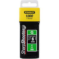Stanley kapocs G-profil 6mm 1000 termék fő termékképe
