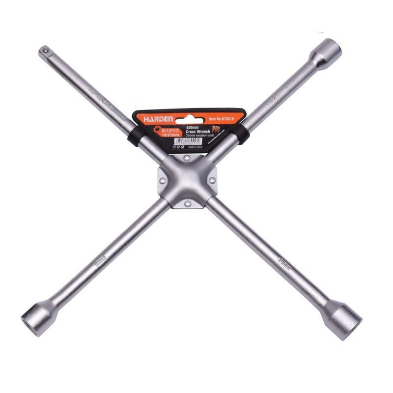 HARDEN Keresztkulcs 17x19x21x1/2" Harden 350mm termék fő termékképe