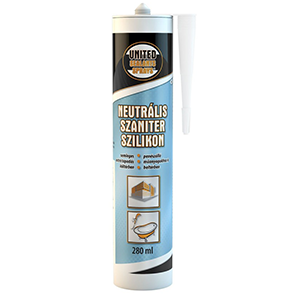 UNITED SEALANTS NEUTRÁLIS SZANITER SZILIKON 280ML színtelen termék fő termékképe