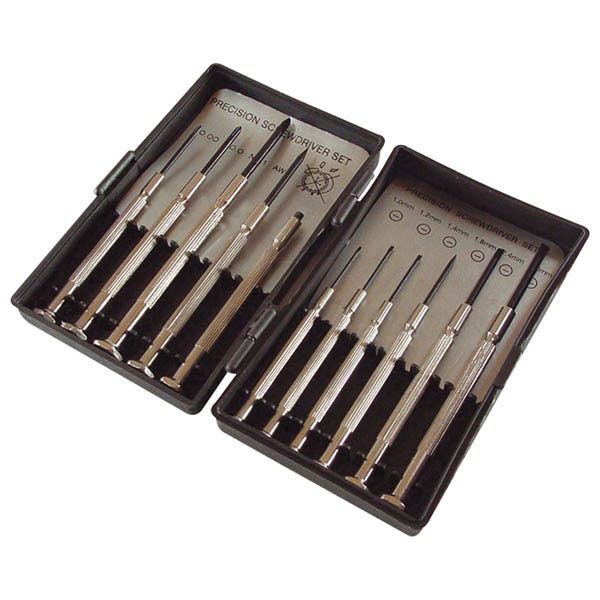 EXTOL Órás csavarhúzó klt; 11 db, lapos PH termék fő termékképe