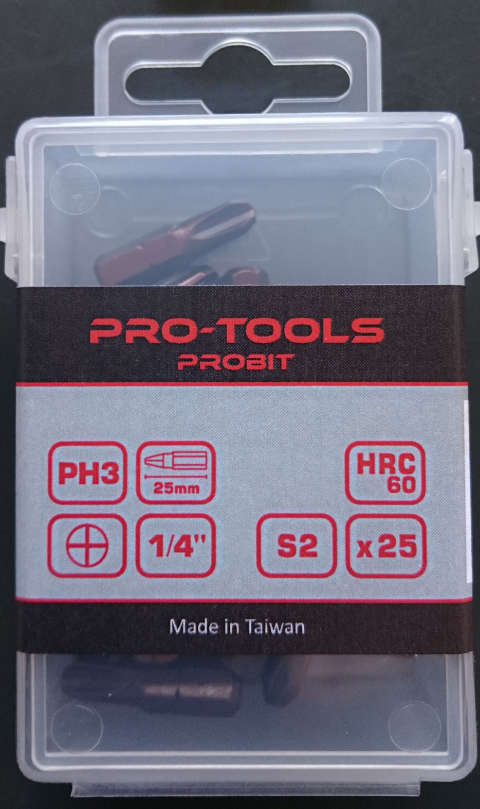 TOOL-KER bit set PH3 25mm PRO-BIT termék fő termékképe
