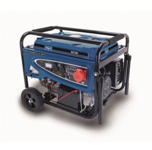 Scheppach SG 7300 - VÁZSZERKEZETES ÁRAMFEJLESZTŐ, 5500 W, AVR SZABÁLYOZÁSSAL ÉS ELEKTROMOS INDÍTÁSSAL termék fő termékképe