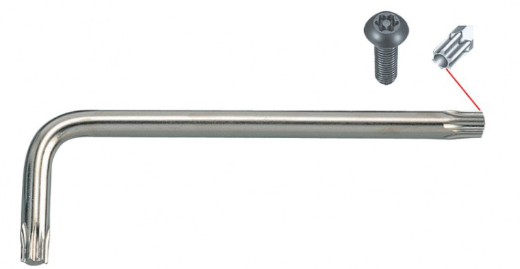 Kingtony Torx imbuszkulcs furatos TX45 114745R termék fő termékképe