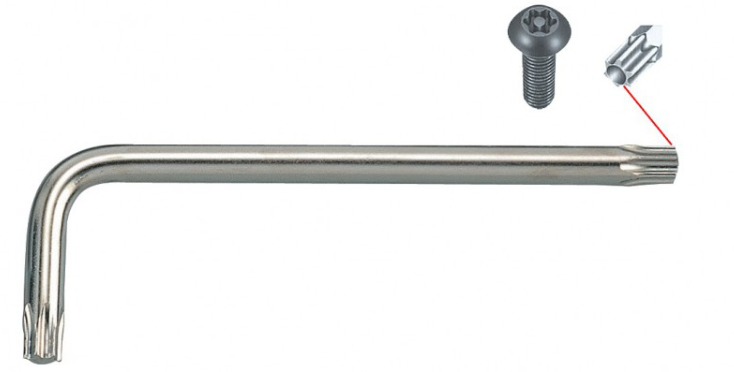 Kingtony Hosszú imbusz furatos torx T10 112710R termék fő termékképe