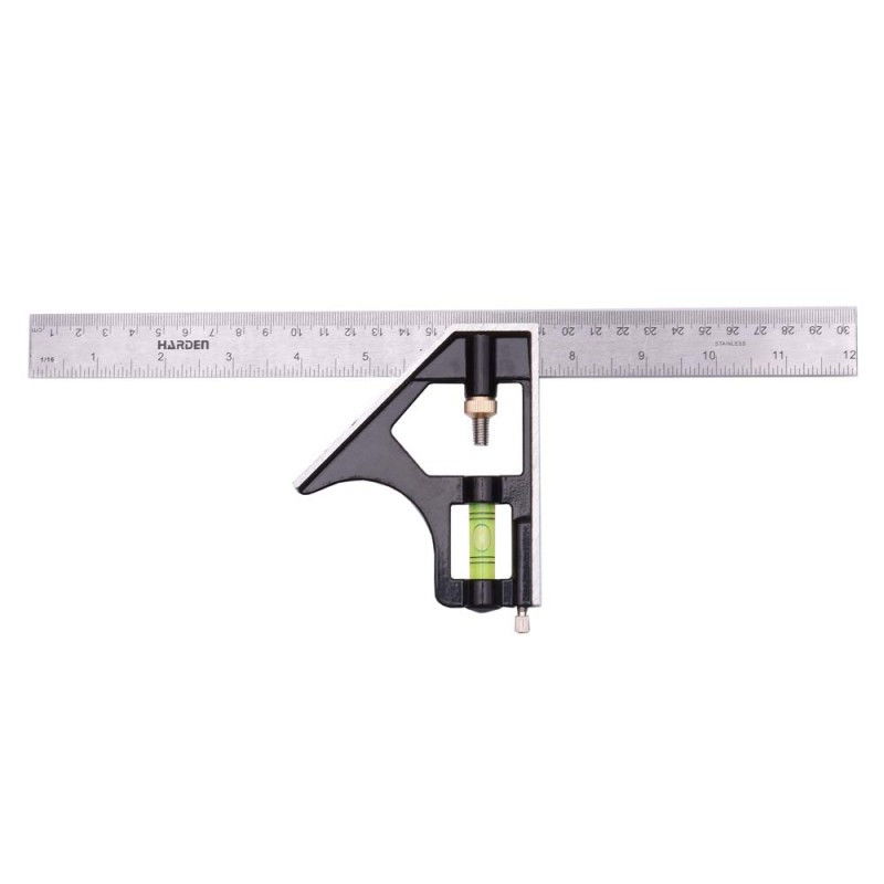 HARDEN Vonalzó kombinált 300mm Harden termék fő termékképe